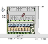 ★手数料０円★館林市成島町　月極駐車場（LP）